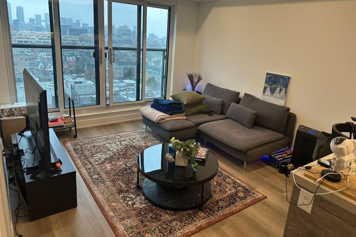 cleaned living area